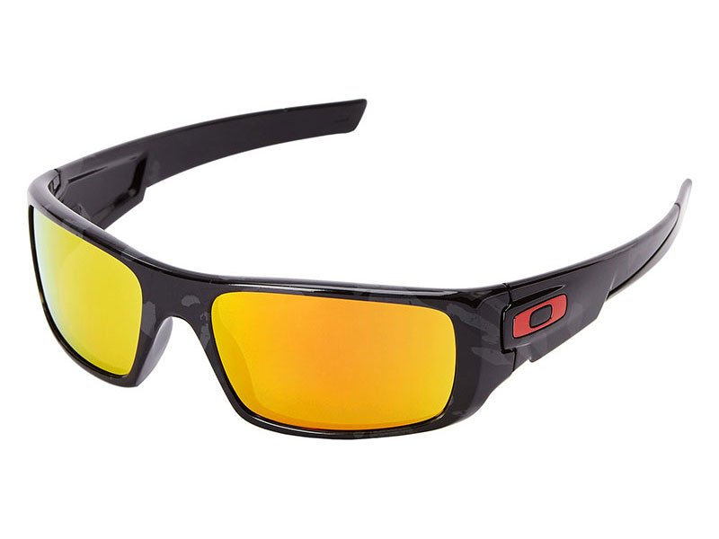Oakley Crankshaft Sunglasses OO9239-11 Shadow Camo/Fire Iridium ...