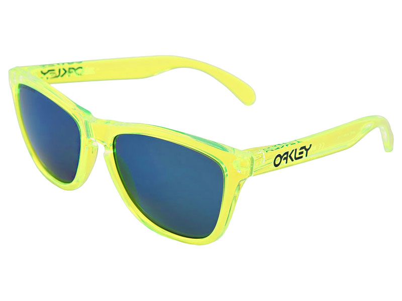 are oakley frogskins polarized