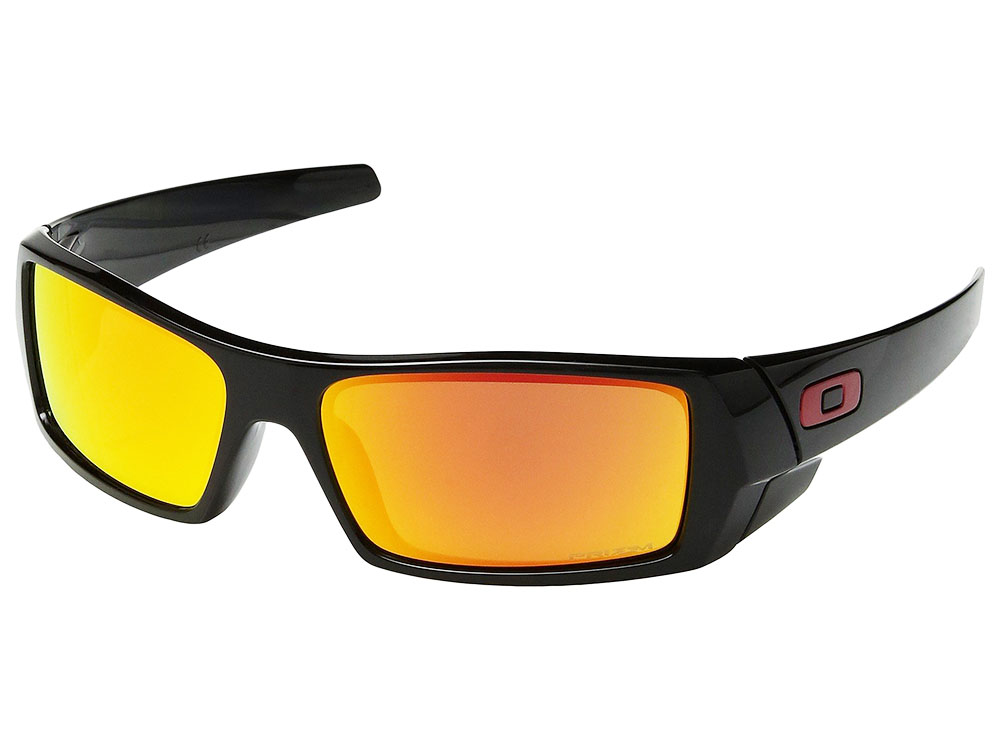 Oakley Gascan Sunglasses OO9014-4460 Polished Black/Prizm Ruby ...