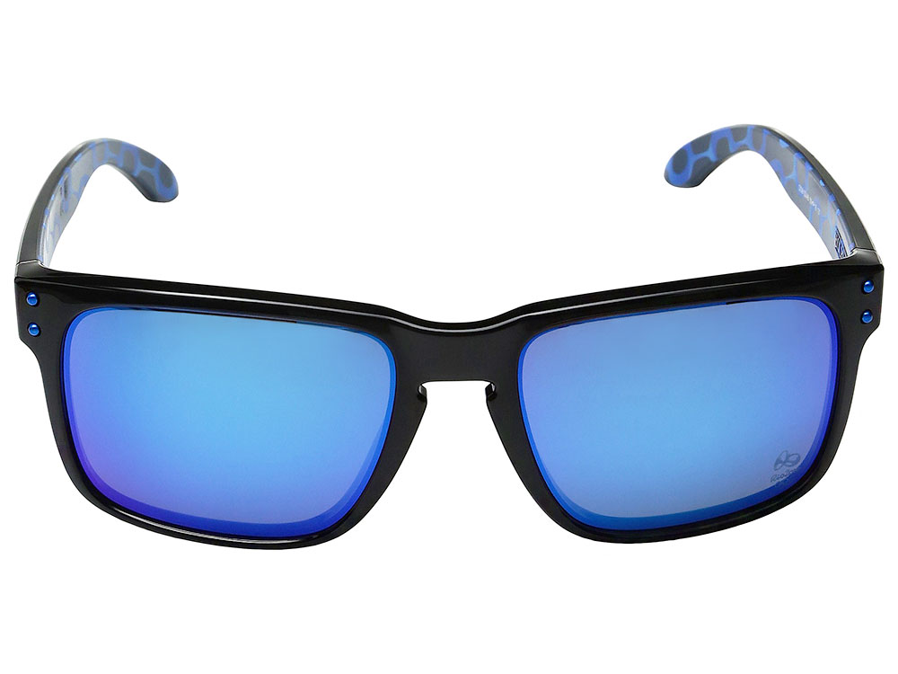 Oakley Holbrook Rio Collection Sunglasses Oo9102 A8 Black Ink Sapphire Iridium 888392173614 Ebay