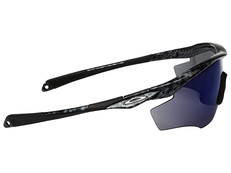 Oakley M2 Frame Sunglasses OO9212-13 Carbon Fiber/Ice Iridium