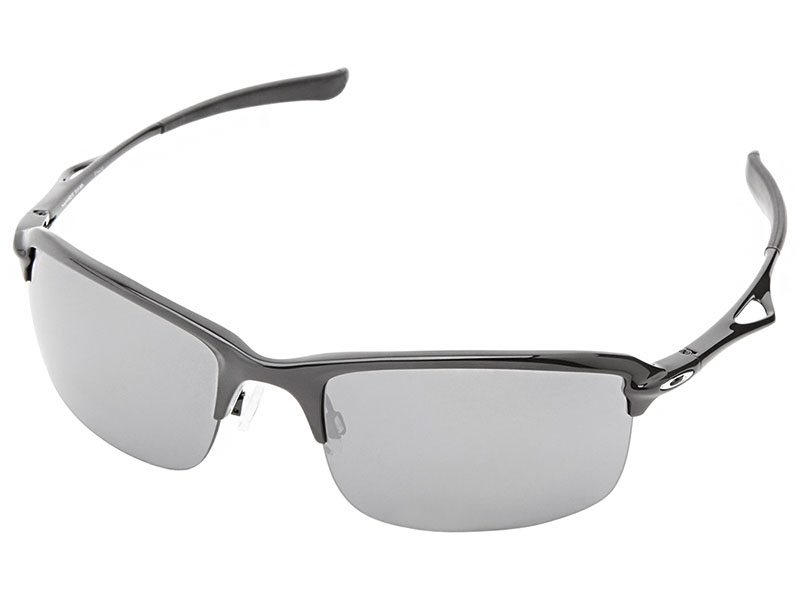 Oakley Wiretap Sunglasses OO4071-01 Polished Black/Black Iridium ...